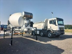 MAN TGS 41.440 (8x4), domíchávač betonu + zadní sklápěč - 2