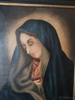 obraz MÁŘÍ MAGDALENA, olej, secese, 1850 - 1900 - 2