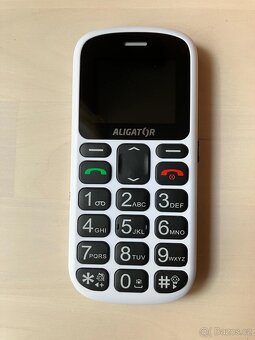 Telefon pro seniory Aligator A321, nový - 2