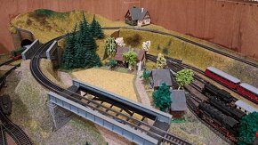 Modelová železnice, modelové kolejiště, vláčky TT - 2