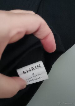 NOVÉ triko černé top SHEIN velikost S - 2