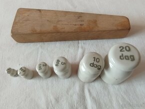 Staré porcelánové závaží - 2