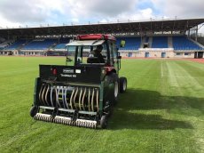 Dosevací stroj Turfco TW60 použitý, pohon PTO, dosévačka - 2