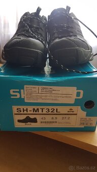 Cyklistické tretry s nášlapy SHIMANO - 2