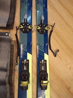 Lyze skialp Fischer 163cm + vazani Dynamit - 2