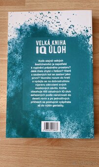 Kniha Velká kniha IQ úloh- 400 úkolů - 2