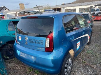 Škoda Citigo 1,0 MPi havarované - 2