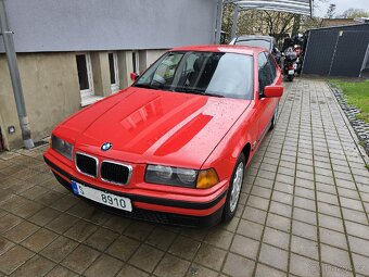 BMW 316i E36 COMPACT 1 MAJITEL 130tis KM vse původní - 2