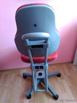 Rostoucí značková židle červená zebry modré pro kluky i holk - 2