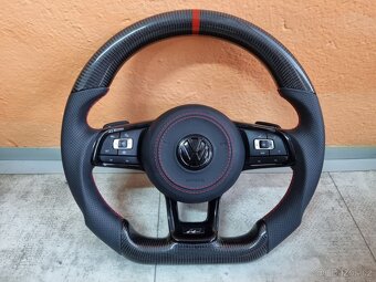 VOLANT VOLKSWAGEN R RLINE GTD GTI - KUZE / KARBON - 2