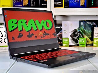 Herní notebook MSI BRAVO | RYZEN 5800H | 144Hz | RX 5500M - 2