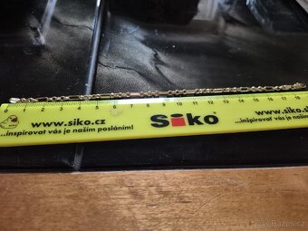 Zlatý řetízek 18k zdobený - 2