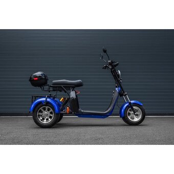 Elektrická tříkolka Leramotors C5, modrá - 2