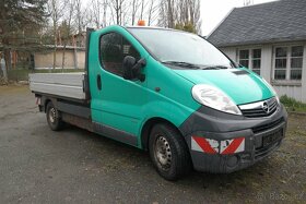 Opel Vivaro valník 2.0 CDTI najeto 99 422 km - 2