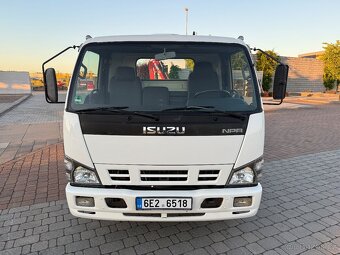 Isuzu NPR- 2010 - valník + hydraulická ruka - 3.0d 110kW - 2