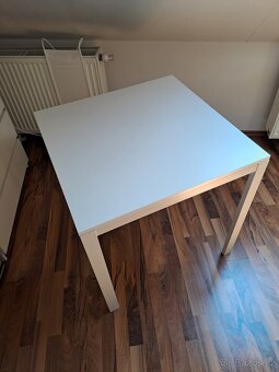Bílý stůl Melltorp Ikea - 2