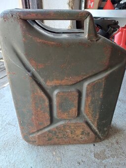 Kanystr plechový 20l - 2