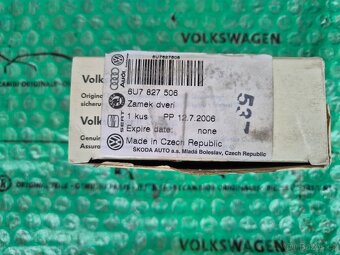 zámek dveří pravý vnitřní Škoda Felicia Pick Up 6U7827506 - 2