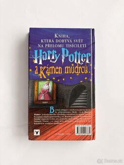 Harry Potter a Kámen mudrců – 1. české vydání 2000 - 2