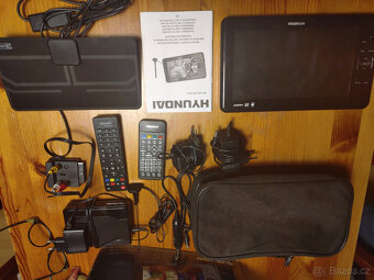 Mini televize Hyundai PDL 983 + Set Top Box Sencor + aktivní - 2
