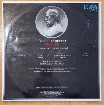 2 x LP Vinyl - BEDŘICH SMETANA – MÁ VLAST - 2