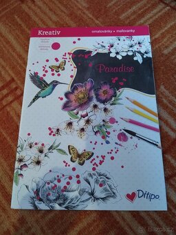 mandaly a omalovánky,nálepky,lapač snů - 2