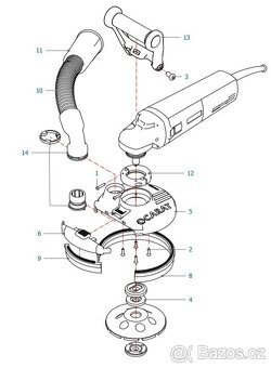 sanační bruska na beton - 2