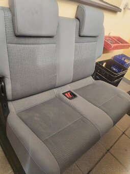 sedadlo do třetí řady - vw caddy - 2