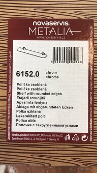 Skleněná police - 2