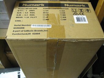 Numark MP103 USB – CD/USB DJ přehrávač, nový, záruka - 2