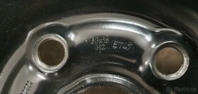 Zímní kompletní kola 5x112 r15 pneu Dunlop 205/55 r16 - 2