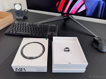 ULTRAHUMAN ring air aster BLACK v. 11 (nový a nenošený) - 2