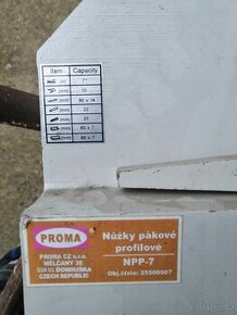 Nůžky pákové - 2