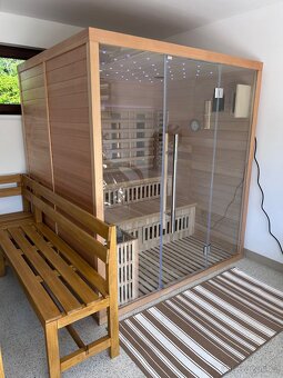 Kombinovaná interiérová sauna XXL Marimex - 2