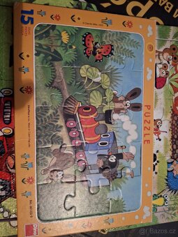 3x puzzle s motivem krtecka - 2