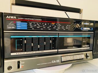 Radiomagnetofon Aiwa CA-25, 80.léta - 2