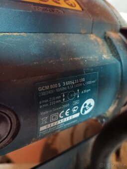 Pokosová pila Bosch GCM 800 S - 2