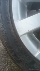 4x ALU R16 5x112 pneu 205/55/16 + rezerva 215/55/16 - 2