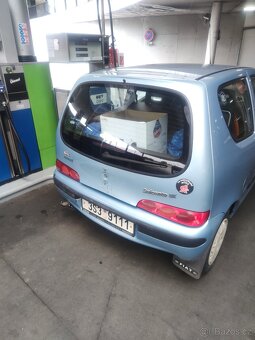 Fiat seicento 0,9,1999, STK 5/26,123 tkm - 2