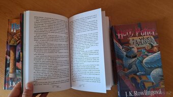 Harry Potter – Sada 3 knih v češtině (vázané, výborný stav) - 2