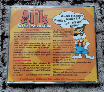 CD ROM pro děti - ALÍK serie CD výukových her - 2