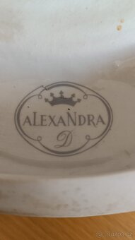 Porcelánové hodiny - ROYAL DUX, Alexandria - 2