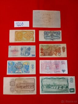 1 ) Československé bankovky - 2
