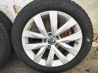 17"zimní alu sada 5x112 origo VW Arteon Passat Alltrack TPM - 2