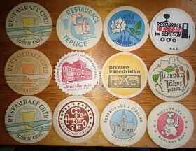 Pivní tácky , etikety a pohledy - 2