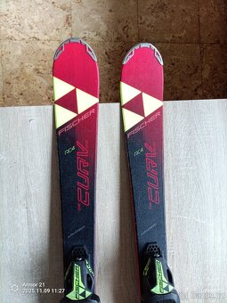 Dětské lyže Fischer RC4 CURV 120cm - 2
