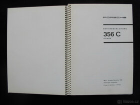 Porsche 356 C  Betriebsanleitung Návod na obsluhu - 2