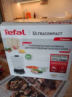 Parní hrnec se 3-mi přihrádkami Tefal - 2