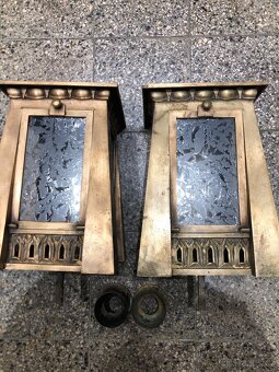 Bronzové lucerny / lampy - 2