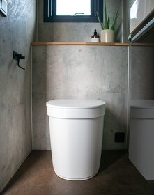 Separační toaleta Tiny s odvodem nebo zásobníkem moči - 2